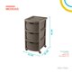 thumbnail image 2 of Torre 3 Niveles Cajonera Multiusos Organizador Plastico cafe 6.49 pulg Pido Todo CJN1-3GVT, 2 of 6