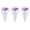 PURPLE, variant on 3-Pack Reusable Washing Machine Hair Filter - Floating Mesh Lint Catcher for Pet Hair Removal & Laundry Debris.
