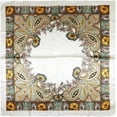 thumbnail image 2 of CAILDANL Silk Like Head Scarf for Women Satin Printed Bandana for Hair Wrapping Fashion Accessory 35 Inch Square Hair Scarf, 2 of 6