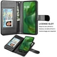 thumbnail image 5 of For Motorola Moto G Power 5G 2025 Wallet Case with Credit Card Holder for Women Men, Flip PU Leather Wallet Phone Case for Moto G Power 5G 2025, Tekcoo Detachable Magnetic Cover with Strap, Black, 5 of 9