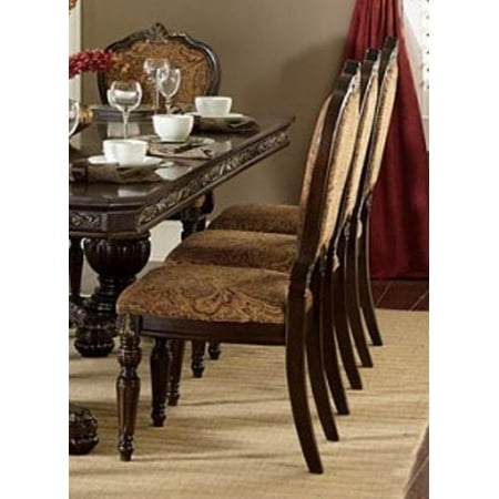 Side Chair in Cherry Finish - Set of 2