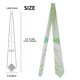 thumbnail image 2 of Balery Green And Gold Abstract Marble Corbata Clásica de Seda para Hombre, Corbata Tejida Jacquard, Corbatas Formales para Negocios y Bodas, 2 of 7