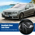 thumbnail image 2 of 1 Pair Front Headlight Cover Headlamp Clear Lens Shell for Mercedes Benz E Class W212 No.A2128209561, 2 of 6