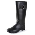 thumbnail image 1 of Botas de lluvia para mujer, botas de goma impermeables, transpirables, 1 of 7