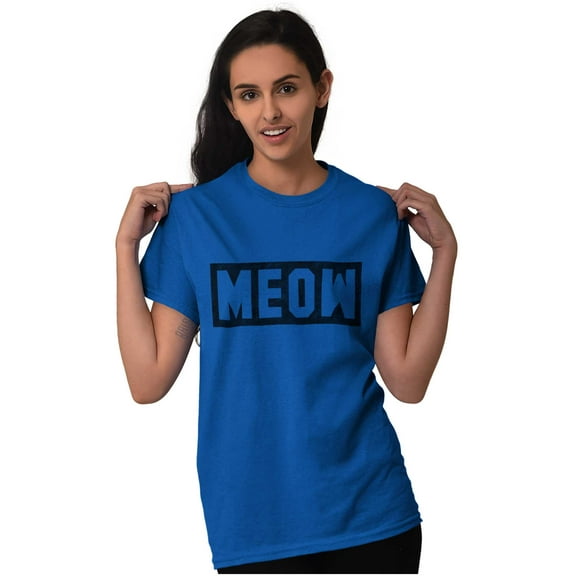 Crazy Cat Lady Meow Kittycat Lover Women's Plus Size Graphic Tee Brisco Brands 2X