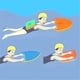 thumbnail image 2 of Tabla de natación flotante para niños: tabla de natación flotante para principiantes, ayuda para aprender a nadar, juguetes recreativos acuáticos para niños, tabla flotante para nadar., 2 of 4