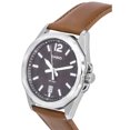 thumbnail image 3 of Casio Standard Analog Leather Strap Brown Dial Quartz MTP-E725L-5A Men's Watch, 3 of 4