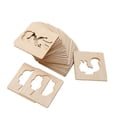thumbnail image 4 of Kids Drawing Stencils Chalk Stencils for Classroom Creating Art Preschooler 32pcs, 4 of 9