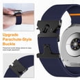 thumbnail image 2 of Correa de reloj Hexasider de nailon elástico para Samsung Galaxy Watch 8, 2 of 7