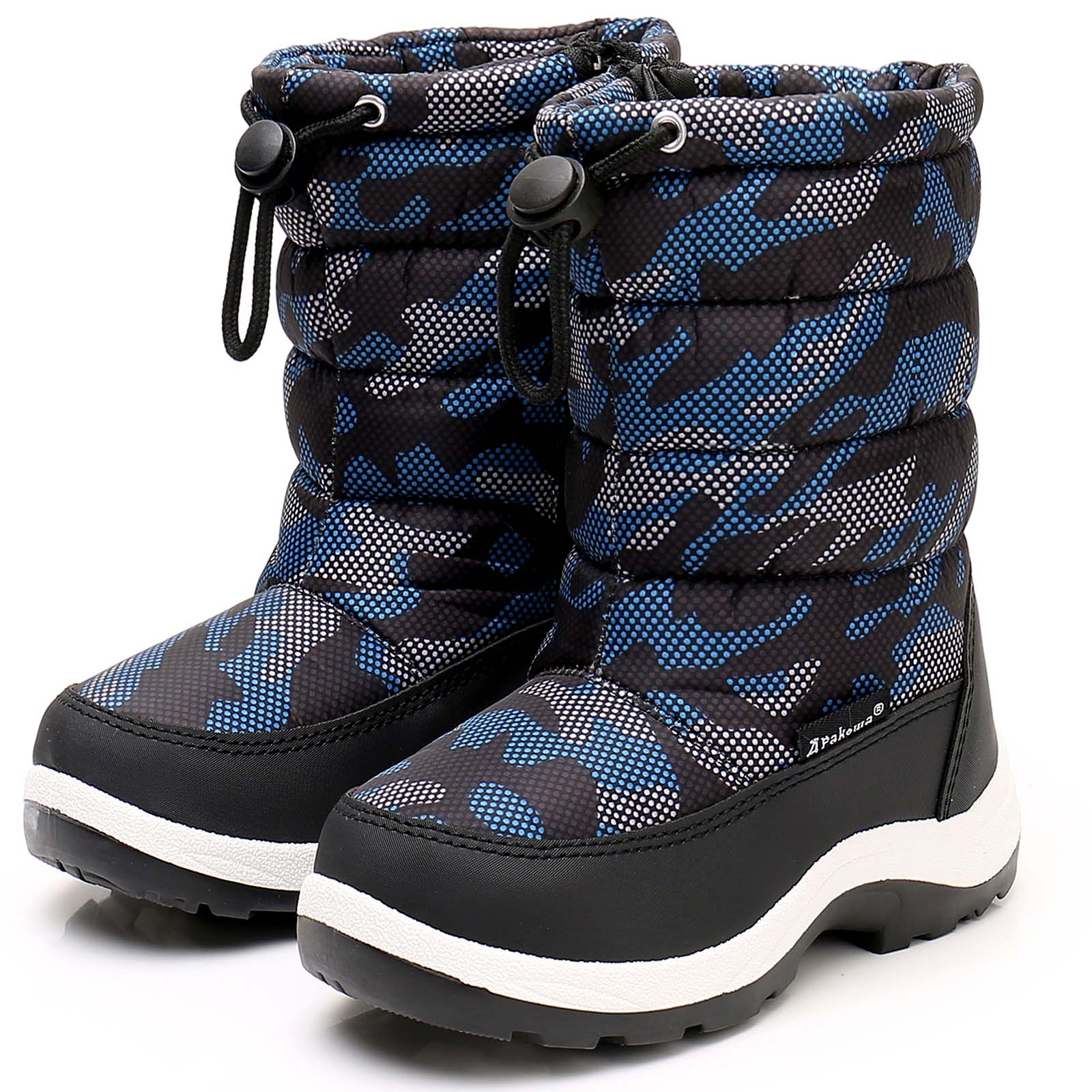 Apakowa Boys' Cold Weather Snow Boot photo 7