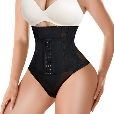 

Nebility Shaping Thongs for Women Tummy Control Panties Butt Lifter Shapewear High Waisted Body Shaper Seamless Underwear