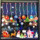 thumbnail image 5 of Pegatina de cristal para ventana de Feliz Navidad, adorno de Navidad, decoración de Navidad, vestido extraíble, bricolaje, Color de PVC, pegatinas estáticas sin pegamento JAMW  Sencillez, 5 of 5