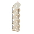 thumbnail image 2 of Shoe Rack Storage, 5-Tier Metal Shoe Storage Shelf, Free Standing Shoe Racks, Space Saving Shoe Rack Organizer for Entryway, Hallway, Bedroom, Living Room(12-16 Pair), 2 of 8