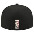 thumbnail image 4 of Men's New Era  Black Orlando Magic Core Logo 59FIFTY Fitted Hat, 4 of 5
