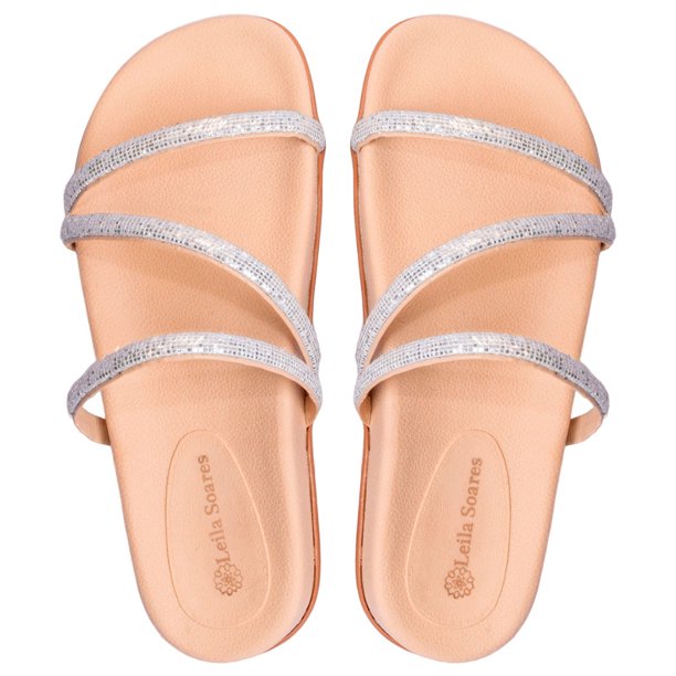 Sandalia Plana Birken Mujer Slipper Papete Strass Strass Mujer Cómoda Deng Xun unisex