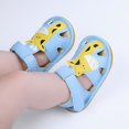 thumbnail image 3 of Infant Baby Boys Girls Summer Sandals Soft Sole Anti-Slip Newborn Toddler First Walkers Crib Athletic Shoes(0-18 Months), 3 of 6