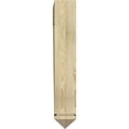 thumbnail image 4 of Ekena Millwork 6"W x 28"D x 36"H Legacy Arts & Crafts Rough Sawn Bracket, Douglas Fir, 4 of 4