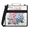 Orange, variant on Jiaoprinted Colorful Galaxy Nebula Zipper 3 D-Ring Binder Bag with Shoulder Strap, Outer Space Waterproof Expanding Binder, Multi-Pocket Portfolio Organizer Case