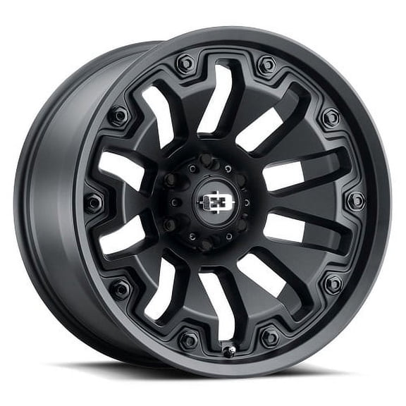 20x10 Vision Off-Road 362 Armor Satin Black Wheel 6x135 (-25mm)