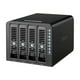 Thecus Technology N4350 - NAS server - 4 Baies - SATA 6Gb/S / SATA 3Gb/S - RAID RAID 0, 1, 5, 6, 10, JBOD - RAM 1 GB - Gigabit Ethernet - iSCSI support – image 2 sur 4