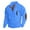 Blue, variant on Letdown Corduroy Mens Stand Collar Sweatshirts with 1/4 Button, Color Block Long Sleeve Casual Loose Fit Pullover Comfortable Soft Fabric (Beige, L)