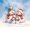 Light Blue, variant on Erosebridal Cartoon Snowman Shower Curtain 72Wx72L,Merry Christmas Bathroom Curtain,White Red