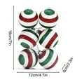 thumbnail image 2 of Clearance Under $5!Yyuenw 6 PCS Christmas Ball Ornaments Tree Decorations, 60mm/2.36" Classic Shatterproof Christmas Bulbs Ornaments for Xmas Tree Holiday Wreath Decor, 2 of 4