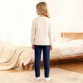 thumbnail image 6 of Girls Warm Lined Leggings Kid Winter Pants Girls Thick Thermal Full Length Leggings, 6 of 6