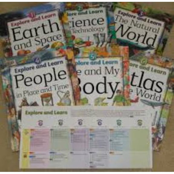 Pre-Owned Explore and Learn: Earth and Space Vol. 1 (Hardcover) 0871974827 9780871974822