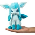 thumbnail image 6 of Pokemon 8" Glaceon Plush - Officially Licensed - Eevee Evolution Stuffed Animal Toy - Great Gift for Kids, Boys, Girls Fans, 6 of 6