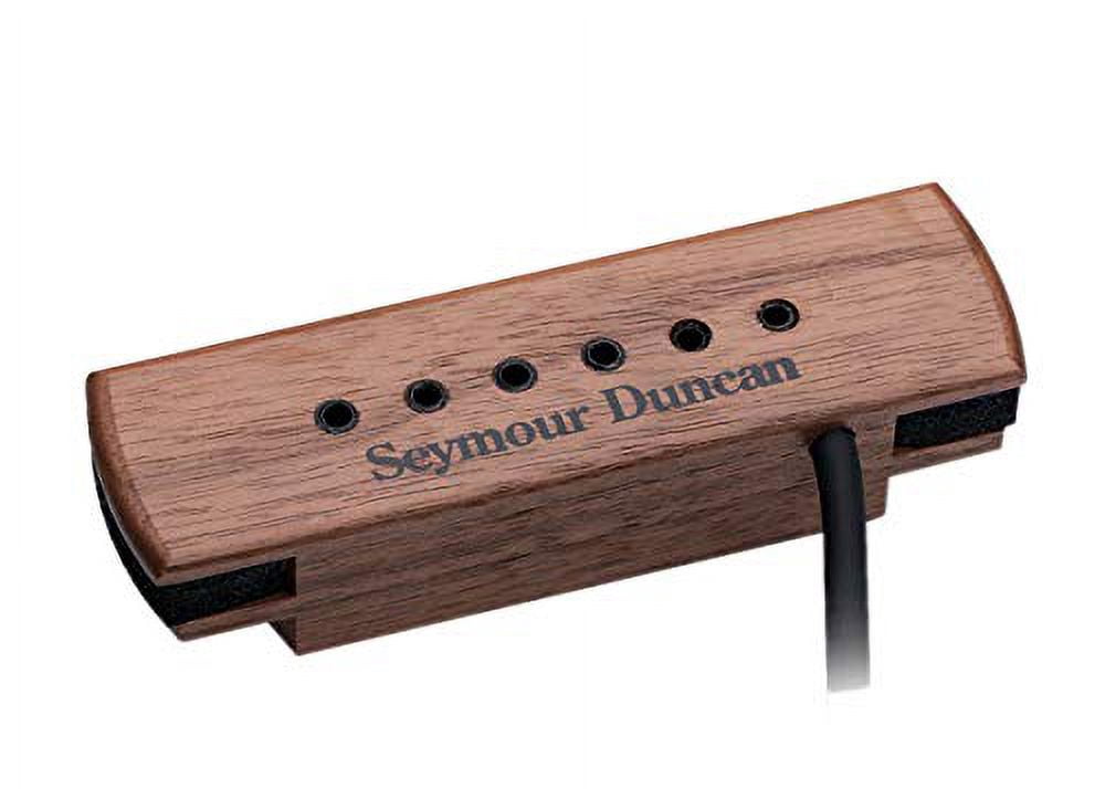 Seymour Duncan Woody XL Adjustable Pole Pieces Soundhole Pickup Walnut