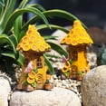 thumbnail image 2 of 22cm decoración de jardín solar LED botas casa de hadas resina sintética figura de jardín para exterior casa de elfos para tu jardín de hadas Namotu ZH-230, 2 of 7