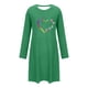 thumbnail image 4 of HongQid Nightgowns for Women Soft Grpahic House Dress Long Sleeve Sleep Shirts Fall Sleepwear Night Gown Nightshirt, 4 of 6