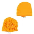 thumbnail image 5 of Flower Turban Head Wrap Vintage Headwrap Hats Elastic Beanie Head Scarf for Women, 5 of 5