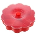 thumbnail image 5 of FONDOTIN Red Plastic Snack Box for Storage and Easy to Clean with Multiple Compartments 7.87 x 5.51 x 2.95 inches, 5 of 8
