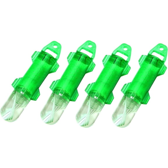 LED 4PACK Deep Drop Underwater Fishing Flashing Light Bait Lure Squid, 500hrs Lifespan, 600M Deep