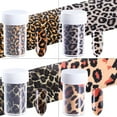 thumbnail image 4 of Leopard Print Nail Foil Transfer Stickers Animal Skin Design Decals For Acrylic Nails Manicure Tips Decoration Art Supplies, 4 of 8