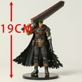 thumbnail image 1 of Berserk Guts The Black Homeless PVC Action Figure Statue Model Toy Decoration 19cm, 1 of 5