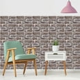 thumbnail image 3 of hengsof 3D Wall Panels Peel and Stick, 3D Brick Wallpaper Peel and Stick PVC Stone Wall Panels Self-Adhesive Waterproof Wallpaper for Living Room,Interior Wall, Lobby Bedroom Hotel Office Decor, 3 of 3