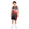 thumbnail image 2 of Disney Pixar Cars Boys Basketball Jersey and Shorts Set, 2-Piece, Sizes 4-12, 2 of 10
