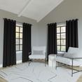 thumbnail image 6 of Sun Zero Oslo Theater Grade 100% Blackout Grommet Curtain Panel, 52"W x 54"L, Black (1 Panel), 6 of 9