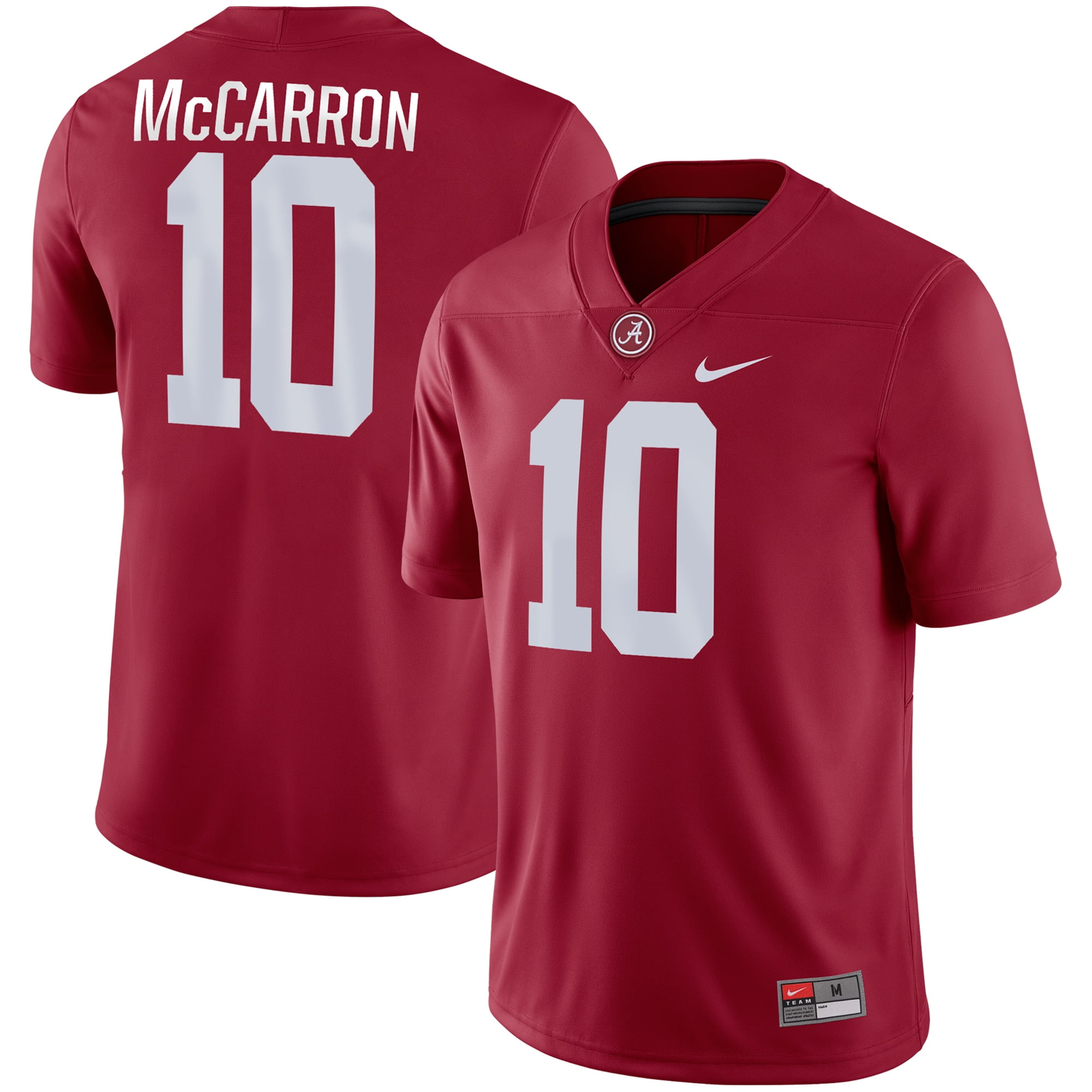جيب جنسيس A.J McCarron Alabama Crimson Tide Football Jersey Red جيب جنسيس