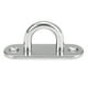 thumbnail image 2 of Gancho de montaje 4pcs Eye Plate Deck Plate Hardware marino Multifuncional Gancho de montaje en pare Abody Gancho de montaje, 2 of 7