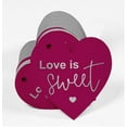 thumbnail image 3 of Inkdotpot Silver Foil Paper Hang Tag Love Is Sweet Wedding Favor Tag 100 Pieces, 3 of 6