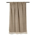 thumbnail image 2 of Brown Double Diamond Cotton Throw 50x60, 2 of 3