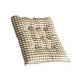 thumbnail image 2 of Protective Seat Cushion/Square Chair Pads with Ties, Car Pad Kitchen Dining Chair Cushions Indoor Outdoor Comfort Cushion Breathable Lattice Seat Pads 16x16inch, 2 of 8