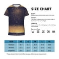 thumbnail image 2 of Wukai Gold Black Glitter Youth Unisex Short Sleeve T-Shirt for Boys, Girls, Teens, and Kids-Small, 2 of 7