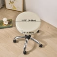 thumbnail image 3 of 2Pcs Stool Covers Round, 12-15 Inch Waterproof PU Bar Stool Seat Covers with Elastic Bands,Bar Stool Chair Covers Washable Stool Cushion Slipcover, 3 of 6