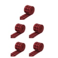 thumbnail image 2 of sweethay Cintas de Navidad Decoraciones de casa de tela escocesa portátiles Accesorios decorativos de de envoltura de lujo para celebración 3 3 Ancho 6cm 5Conjunto, 2 of 6