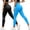 Blue, variant on 2PCS Slimove Cellulite Leggings High Waisted Shaping Skin-Friendly & Breathable Women's Yoga Leggings（Green,L）